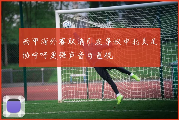 西甲海外赛取消引发争议中北美足协呼吁更强声音与重视